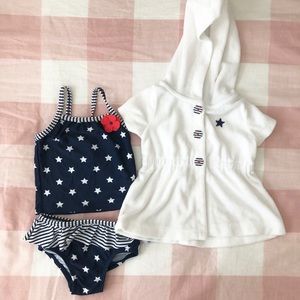 Carter’s 3 month bathing suit set